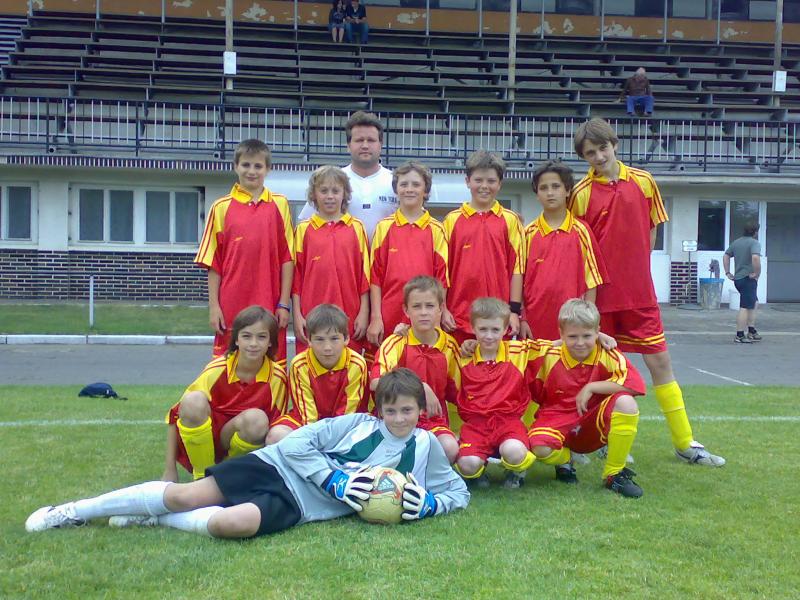 Mladší žáci po sezóně 2006-2007  2.6.2007 v M.Písku